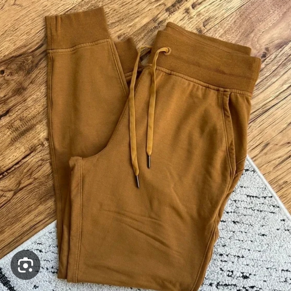 Lululemon Camel Drawstring Joggers